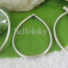 225 шт. тибетский серебряный Teardrop Серьги ссылки A8327