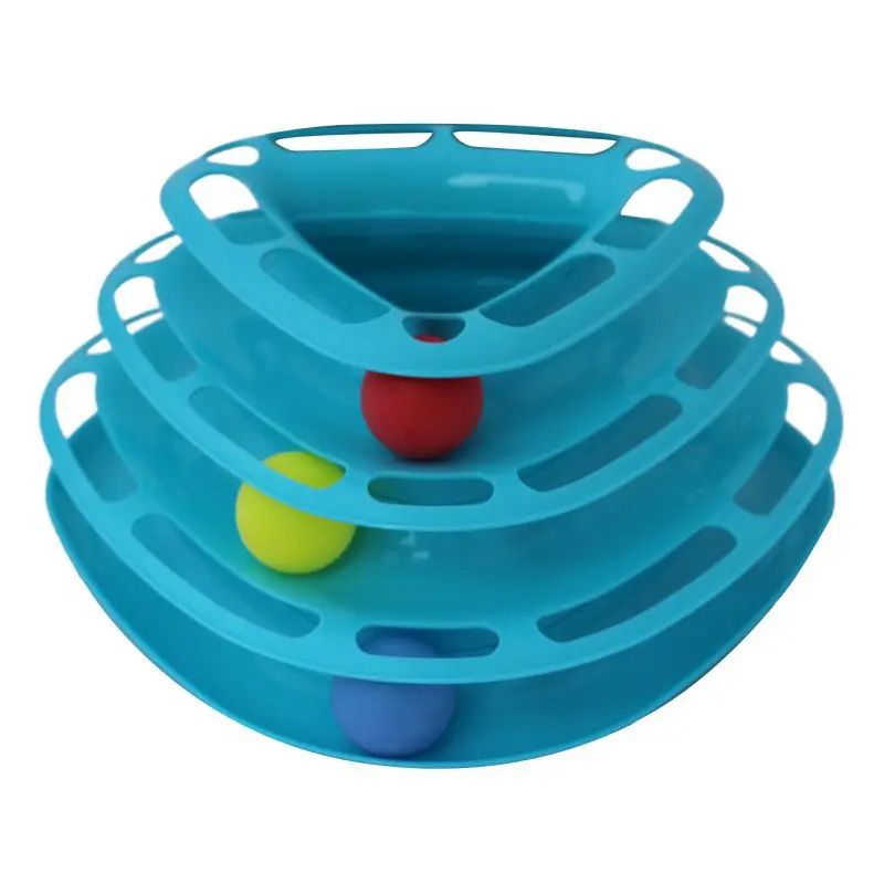 Top Quality Funny Cat Pet Toy Cat Toys Intelligence Triple Play Disc Cat Toy Balls New Top Quality Funny Cat Pet Toy Cat Toys Intelligence Triple Play Disc Cat Toy Balls New