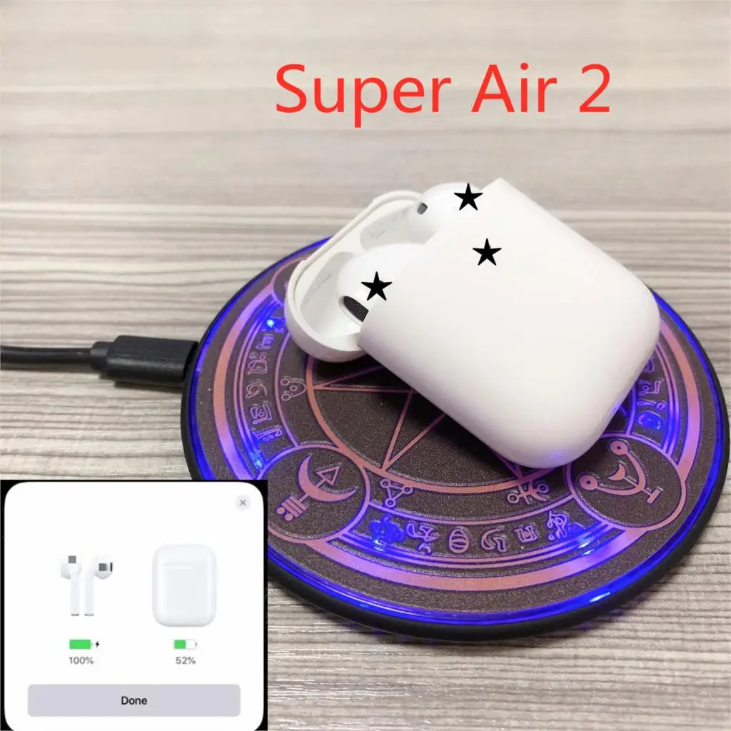 

High quality Brand 2 with Charging Case Wireless Bluetooth Headphones Stereo Music Earphone for IOS with H1 chip best sounds