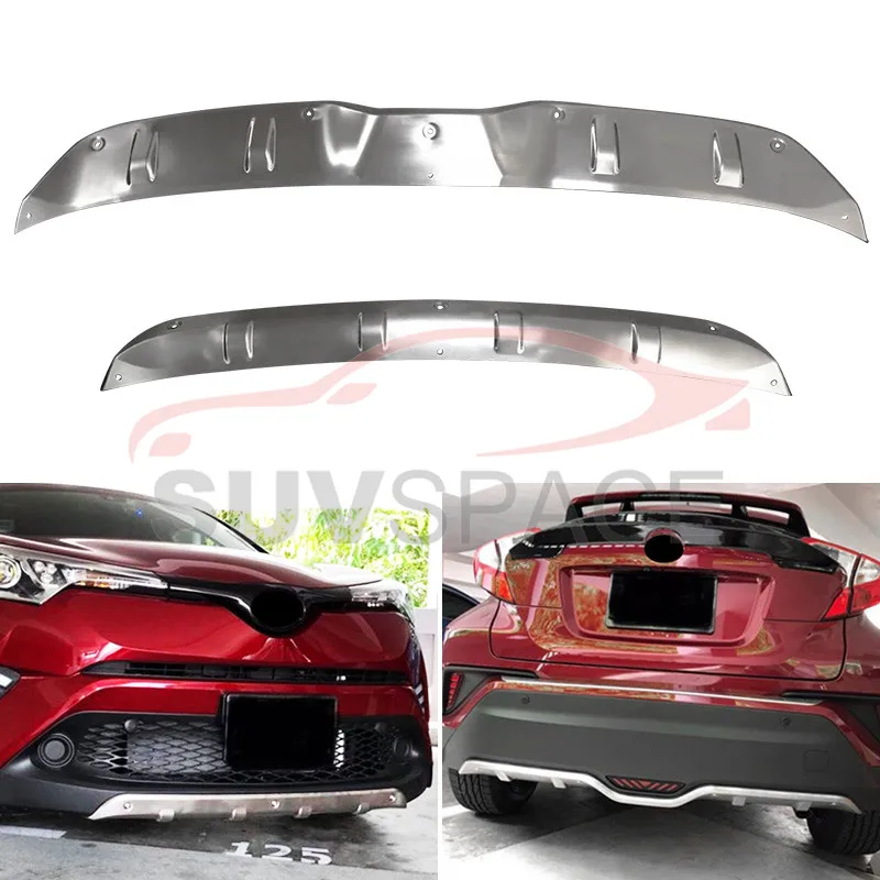 High Quality Stainless Steel Front Rear Skid Plate Bumper Guard Board