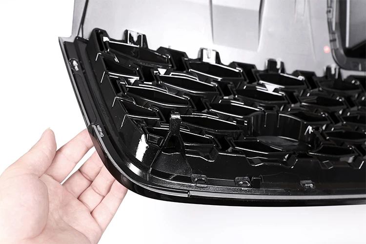 Черный глянцевый сетчатый решетчатый каркас украшения аксессуары отделка для Land Rover Дискавери Спорт- запасные части