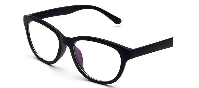 Женские очки, полная оправа, фирменный дизайн, Леопардовый принт, очки для компьютера, УФ очки, женские очки, глаза Gafas Oculos D5 - Цвет оправы: Matte Black