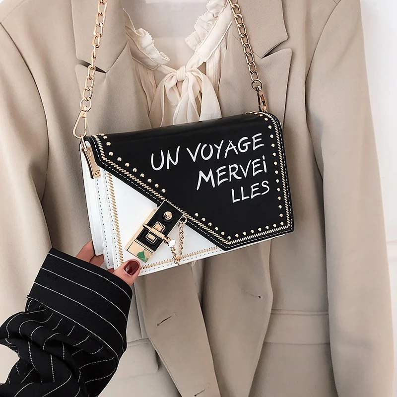 

Luxury Handbags Women Bags Designer 2019 New Chains Tote Shoulder Bags Fashion PU Leather Crossbody Messenger Bags For Women