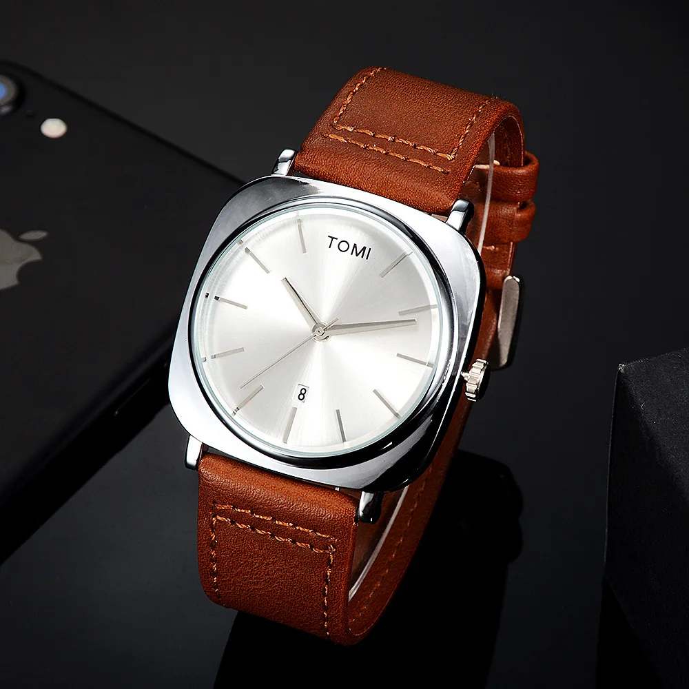 

Men's fashion classic business watch personality trend air quartz watch