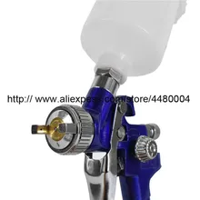H-2000, профессиональный HVLP пистолет-распылитель 0,8 мм/1,0 мм, насадка, мини воздушные краскопульты, Аэрограф для окрашивания автомобиля