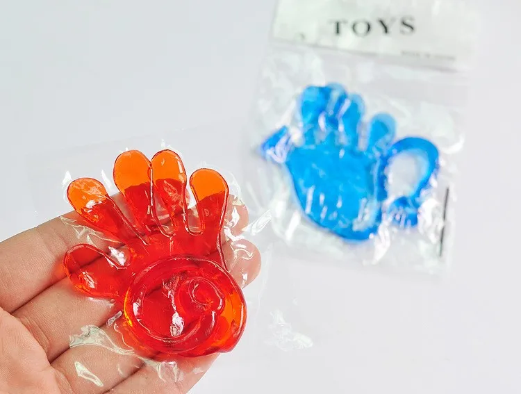10 шт липкие руки Дети партия поддерживает поставки карнавальный приз Ассорти Цвета наполнители для пиньяты детские забавные игрушки для малышей