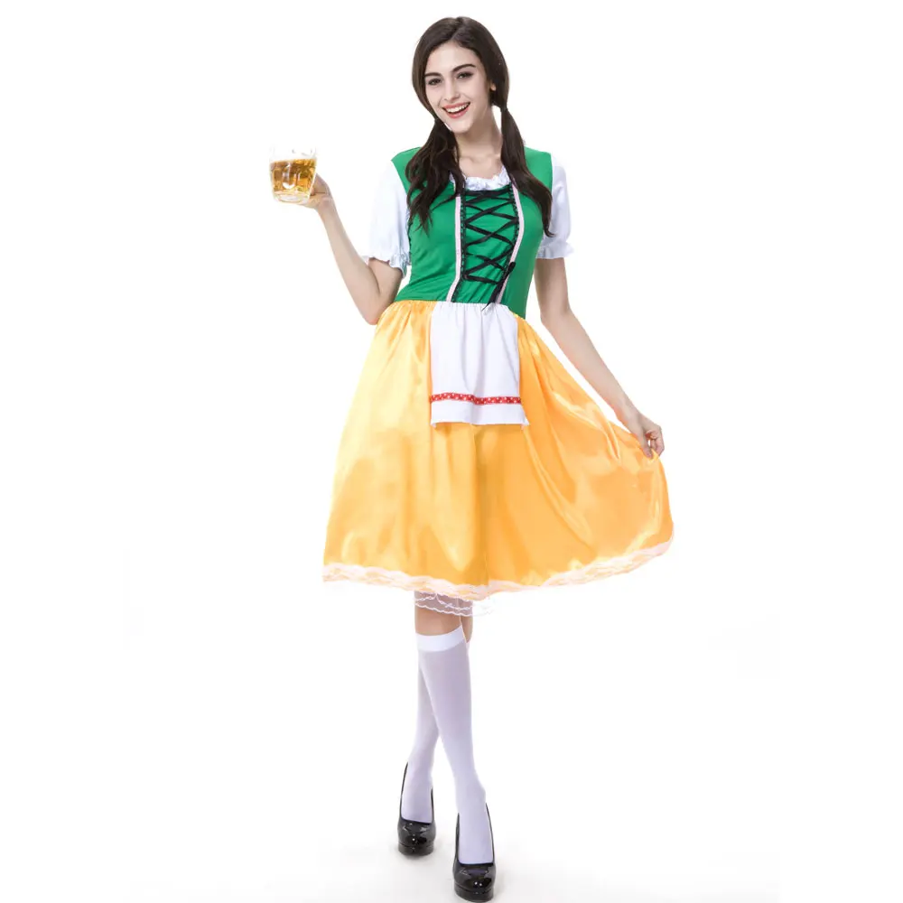 Buy Bavarian Oktoberfest Beerfest Maid Waiter Costume