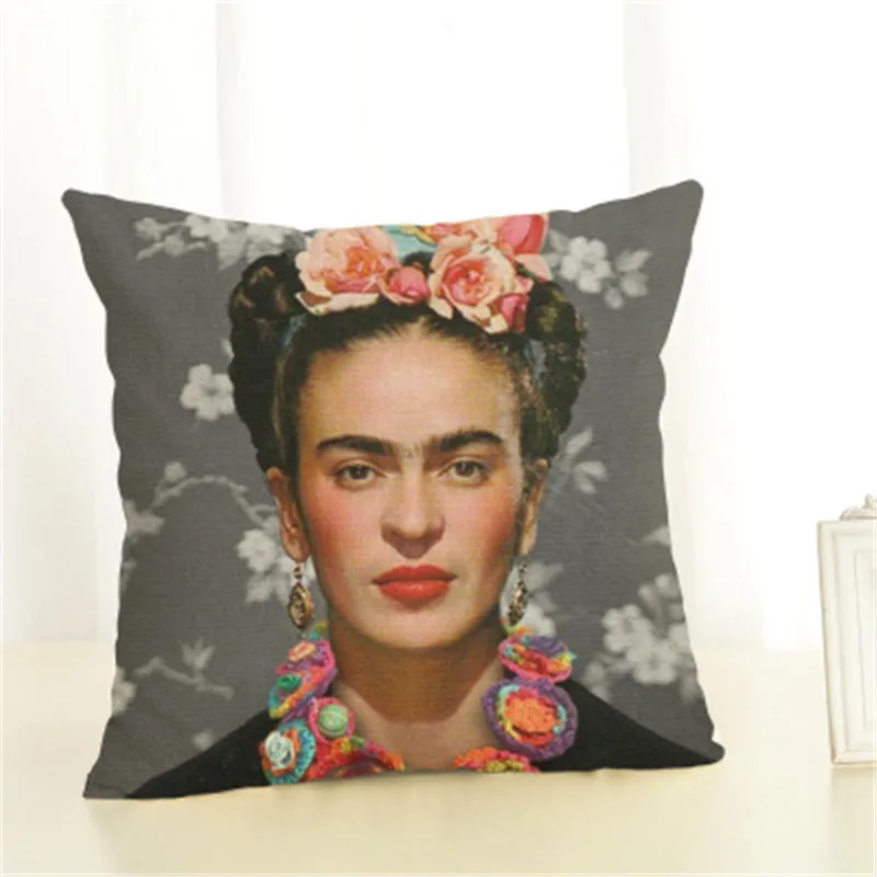 Painting Zara*Women Printed Flower Girls Cushion Cover 45x45cm Woman Throw Pillow Covers Cushions Home Decor Special Pillowcases