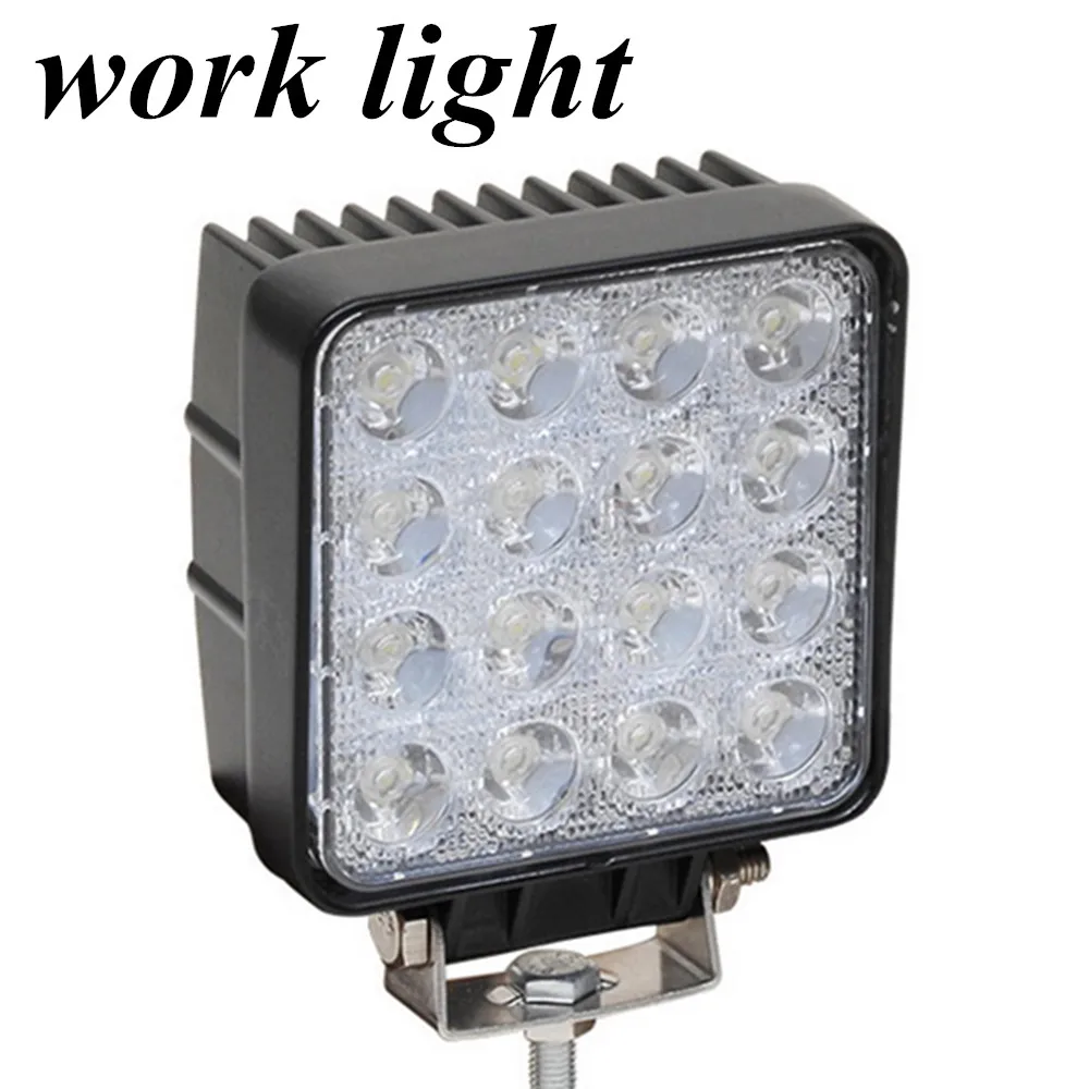 wholesale 2pcs 48W work light lamp Flood beam Off Road