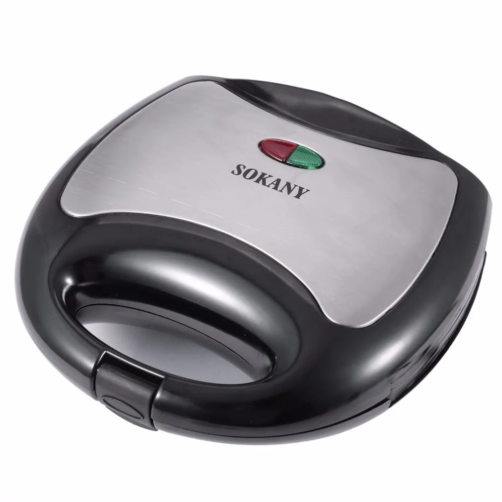 Sokany Electric Sandwich Maker Machine Toaster With Removable Non Stick