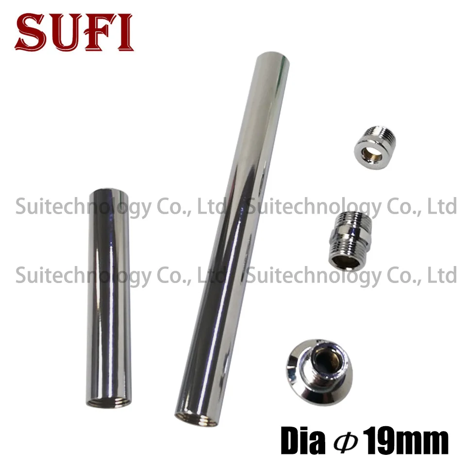 

Dia 19mm iron straight tube connecting rod long rod inner tooth straight rod lighting accessories for DIY Table lamp floor lamp