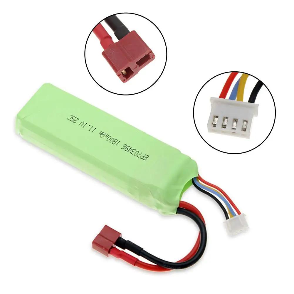 

Original Feilun FT012 Battery 11.1v 1800mah Battery Original Feilun FT012 RC Racing Boat Spare Parts Free Shipping