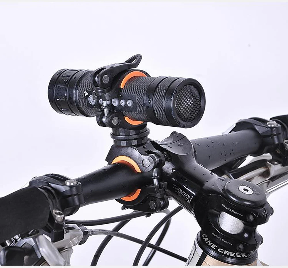 Вращающийся на 360 градусов велосипедный светильник Кронштейн Держатель для велосипедной лампы светодиодный фонарь головной светильник подставка для насоса быстросъемное крепление