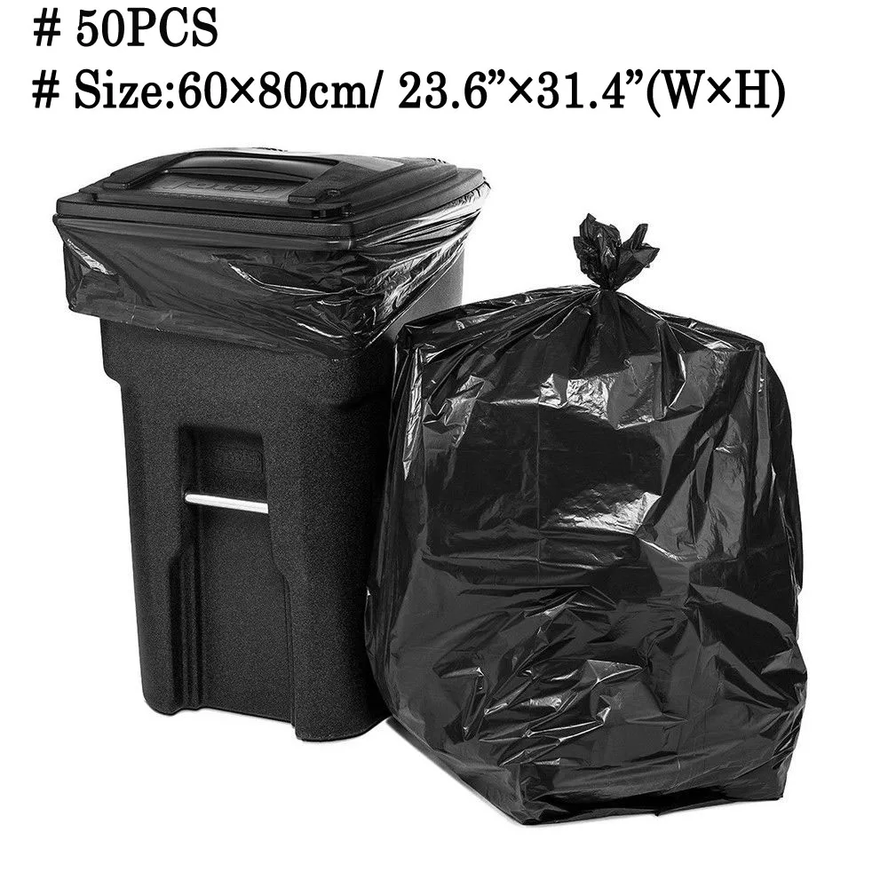 Waste Large 18" x 29" x 39" 100 White Refuse Sacks Bin Bags 160G Rubbish Scrap 