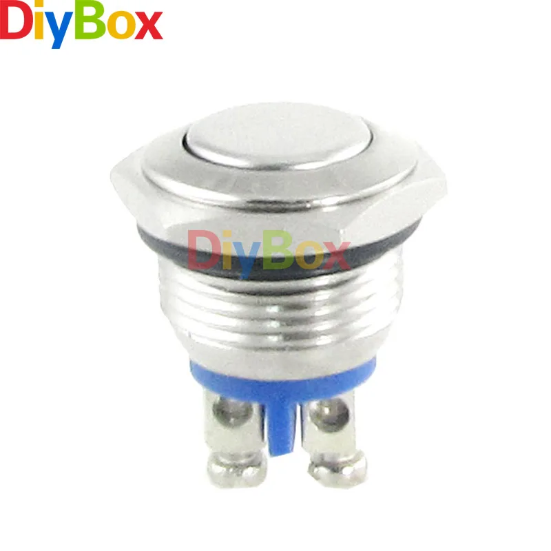 

AC 250V 3A NO 16mm Metal Momentary Round Push Button Switch N O Normally Open