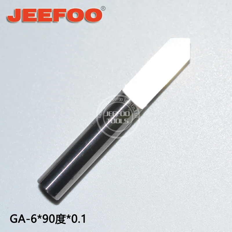

6*90Degree*0.1 Flat Bottom Wood Engraving Router Bits/ Sharp Solid Carbide Tool On 3D Woodworking Relief Machining