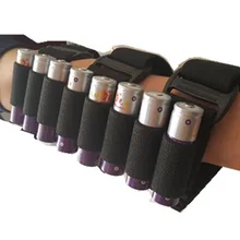 Тактический 8 патронов нарукавная лента пулевые сумки пистолет в виде ракушки держатель 1000D нейлоновый светильник вес патронов Сумка для охоты