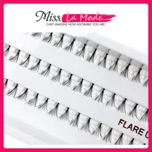 4trays/lot 8 мм отдельные ресницы посадки естественный вид 10 волосы в один кластер короткие размер ресницы