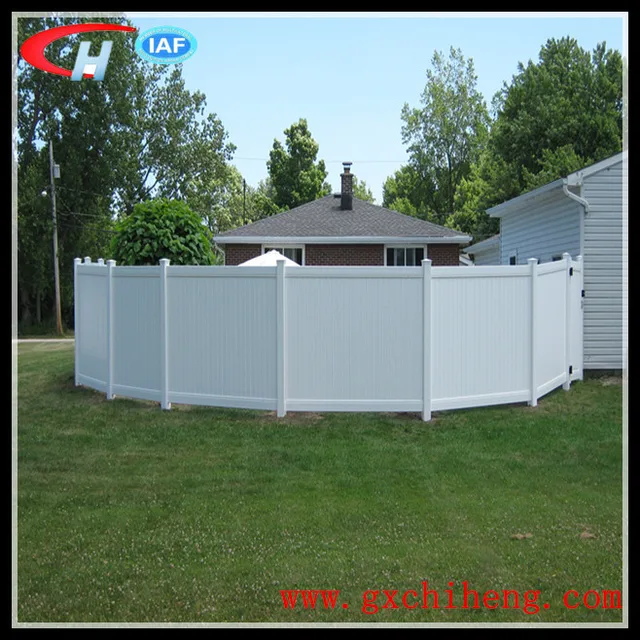 Di alta qualità di vendita calda giardino privato pvc recinzione in ... Recinzioni giardini privati