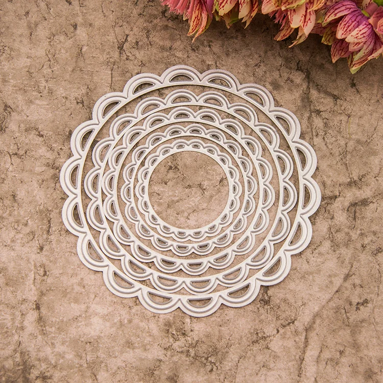 Metal Circles die cuts,metal die cutting dies in scrapbooking embossing