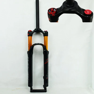 Велосипедная воздушная вилка 26 27,5 29 ER MTB, подвесная вилка для горного велосипеда, амортизация воздуха, амортизирующая линия, блокировка для более чем SR SUNTOUR EPIXON - Цвет: 29HL matte black