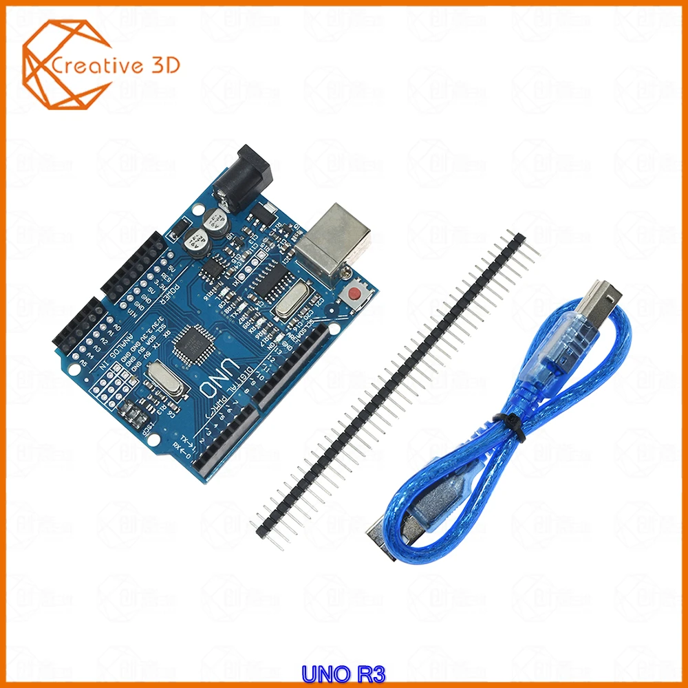 

High Quality UNO R3 MEGA328P CH340G + MEGA328P Chip16Mhz for arduino UNO R3 Development board+ USB CABLE MEGA 2560 R3 Compatible