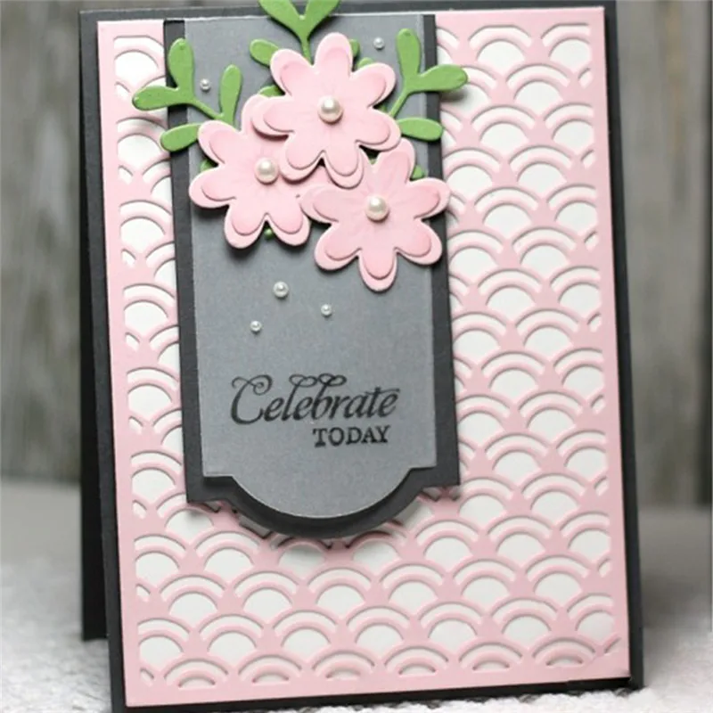 InLoveArts Flower Plant Metal Cutting Dies Scrapbooking Blooming Floral