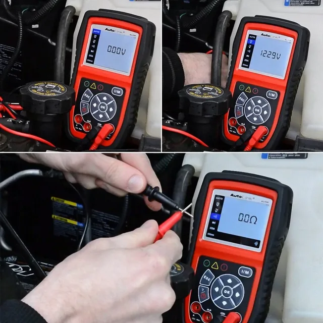 Autel AutoLink AL539 OBD2 Scanner Automotive Tester Code reader Car Diagnostic tool for Electrical battery test PK Al539B 5