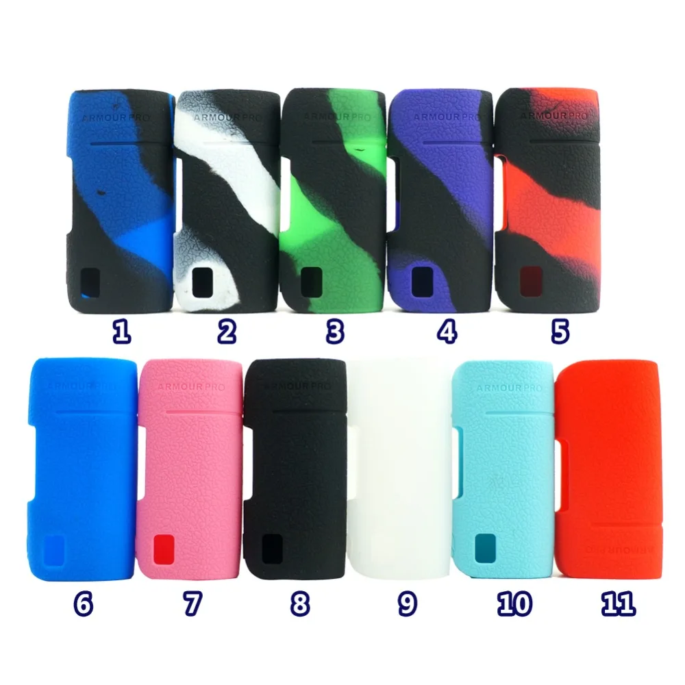 

Silicone Case for Vaporesso Armour Pro 100w Mod vape cover rubber Skin Warp Sticker Sleeve shell hull damper vape gel mod shield