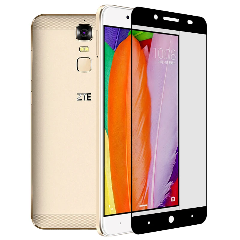 3D закаленное стекло для ZTE Blade A610 Plus полное покрытие 9H защитная пленка