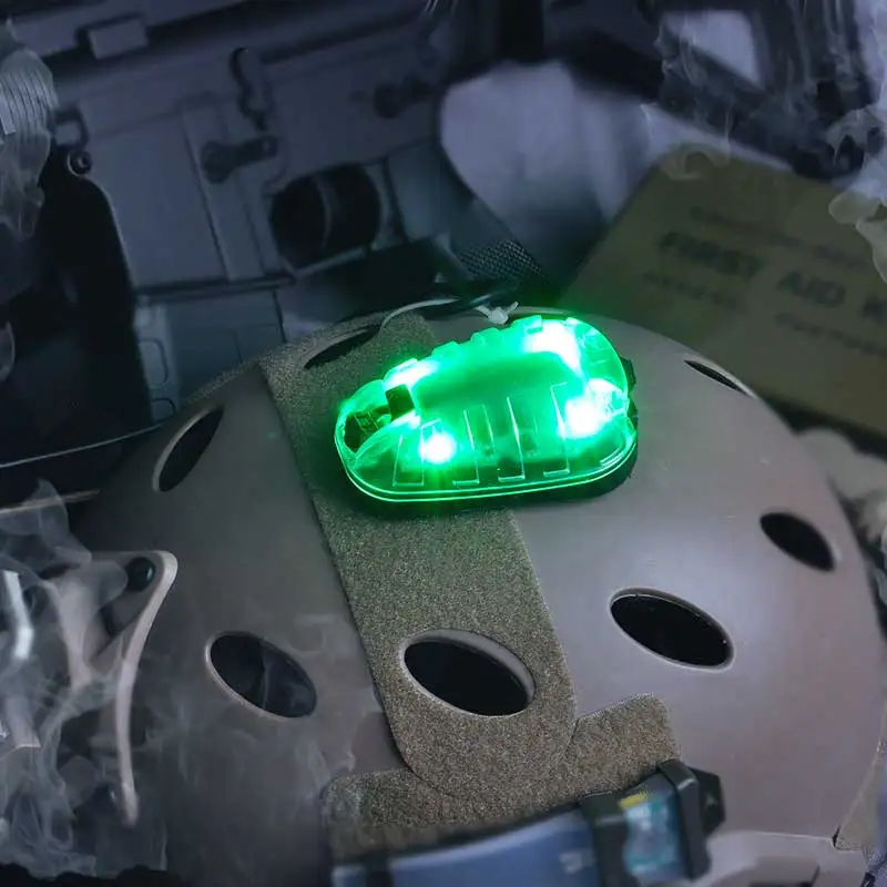 Фонарик Охотного оружия HEL-STAR 6 сигнальный шлем стробоскоп фонарик водонепроницаемый военный шлем свет аварийная лампа