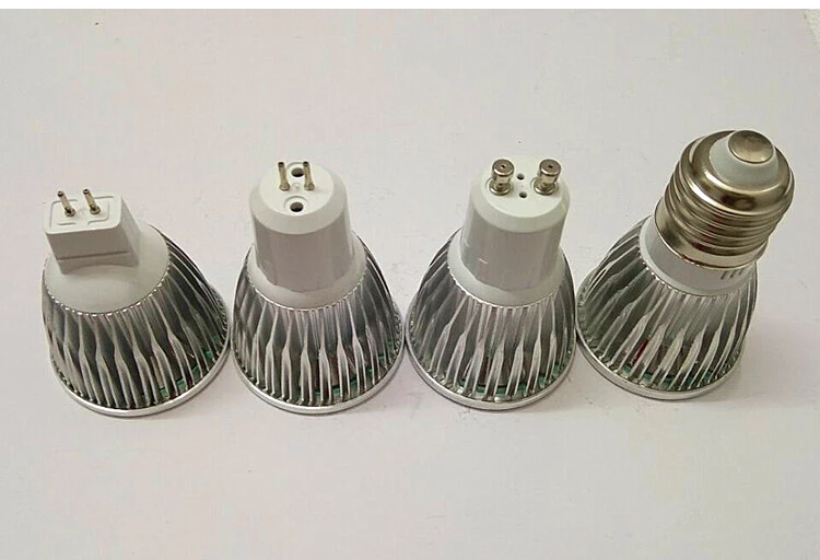 밝기 조절 가능한 고출력 5W GU10 E27 MR16 E14 COB LED 램프 조명 led 스포트라이트, 화이트/웜 화이트 led 조명, 무료 배송