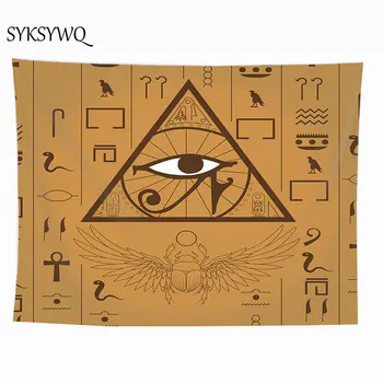 

Eye of Horus Wall Art Tapestry Drap Mural Tenture Murale Tapisserie College Dorm Decor Wall Tapestry Hanging