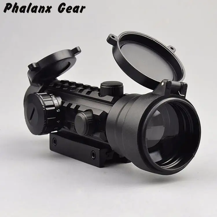 Sight Rod Objective Diameter 2x42mm 42 Mm Red Dot Scopes Magnification 2x Target Mirror For Hunting