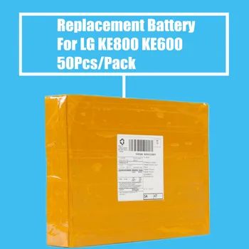 

New Arrival 50Pcs/Pack 800mah Replacement Battery for LG AX830 GD330 KG70 KE800 KE970 KE310 KE600 KF750 KE755 KX755 KU970