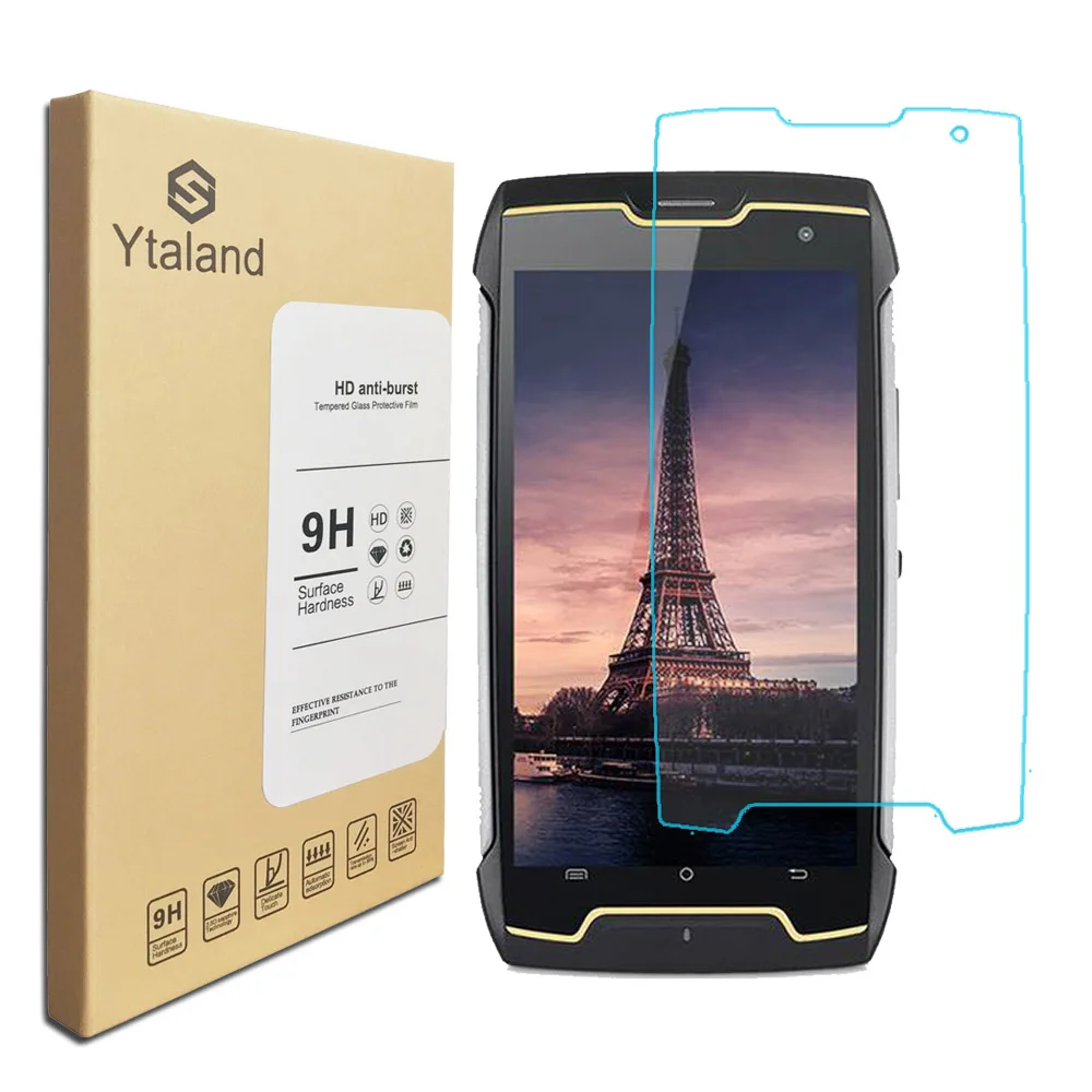 Ytaland для Cubot King kong/Cubot J3 Pro/King kong 3 абсолютная новинка! Премиум закаленное Стекло Экран из закаленного стекла с уровнем твердости 9 H 0,26 мм - Цвет: Cubot king kong
