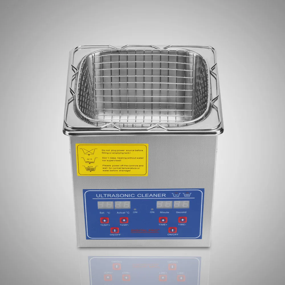 Ultrasonic Cleaner 2L Large Commercial Ultrasonic Cleaner Stainless