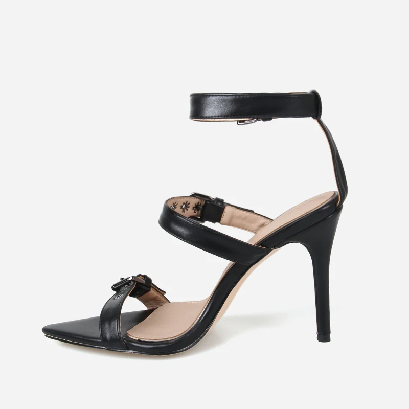 Fashion Classic 11cm High Heels Fetish Quality Sexy Gladiator Sandals Female Summer Women's Shoes Lady Sandalias Mujer 2019