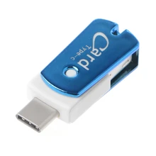 USB 3,1 type C USBC к Micro SD TF кард-ридер адаптер для PC Cellphon