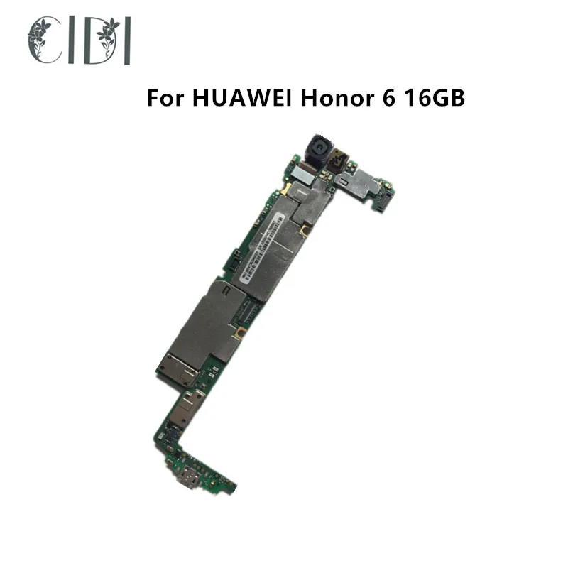 

CIDI Full Working Used Original Unlocked For HUAWEI Honor 6 16GB Motherboard Logic Mother Circuit Board Plate