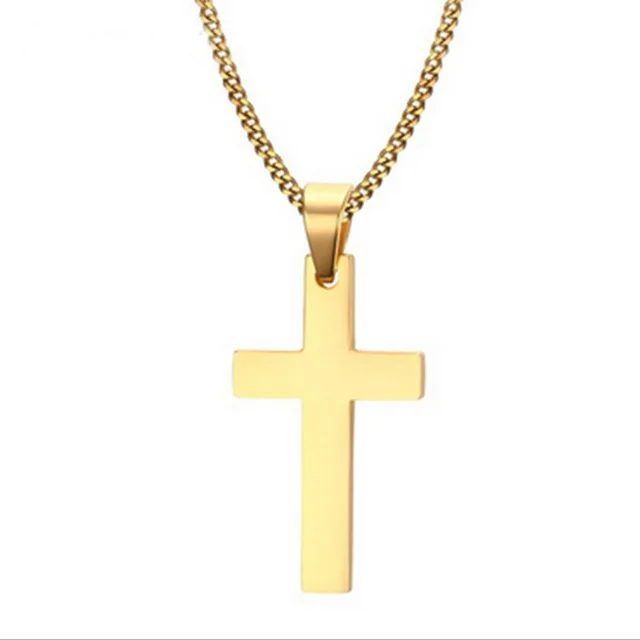 Vintage Cross Pendant Necklace Stainless Steel Necklace New Design ...
