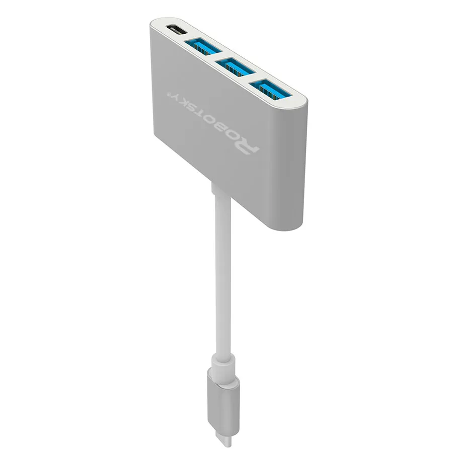 Супер Скоростной USB 3,1 к USB 3,0 type-C концентратор адаптер type C к 4 в 1 USB3.0 USB-C зарядное устройство конвертер для Apple Macbook разъем