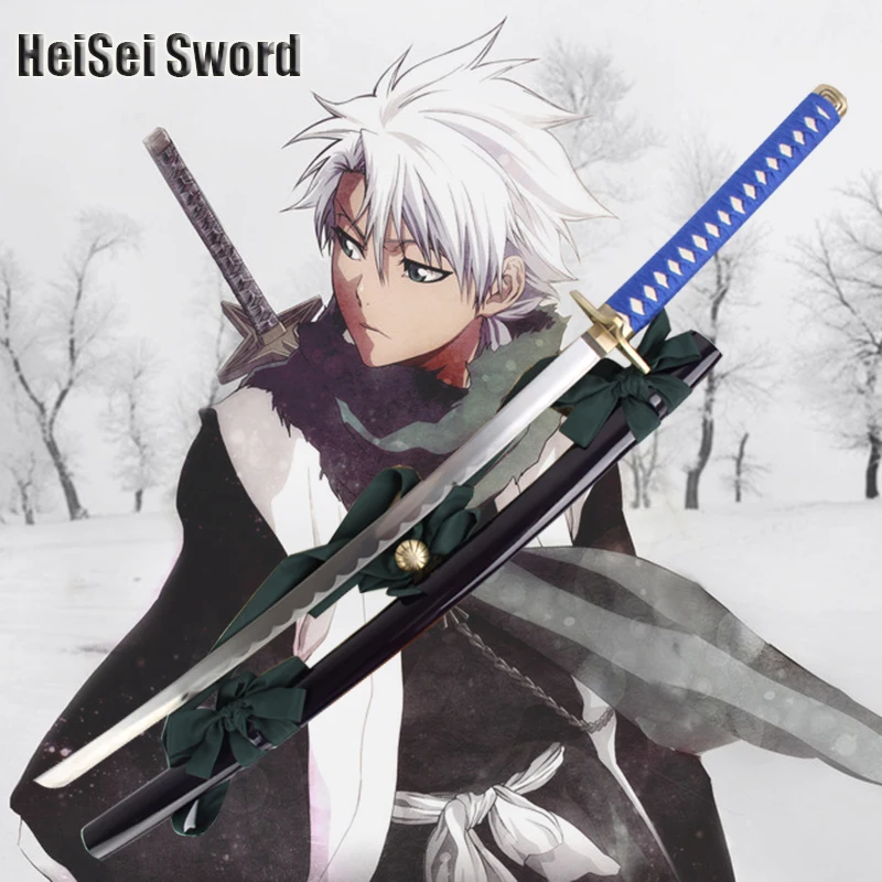 コスプレブリーチ日番谷hyourinmaru Sword日本アニメリアル炭素鋼刀sharpエッジ武器 Weapon Weapons Swordsweapon Cosplay Aliexpress