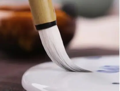 Шерстяная кисть для письма каллиграфия и инструменты для рисования средняя обычная для письма
