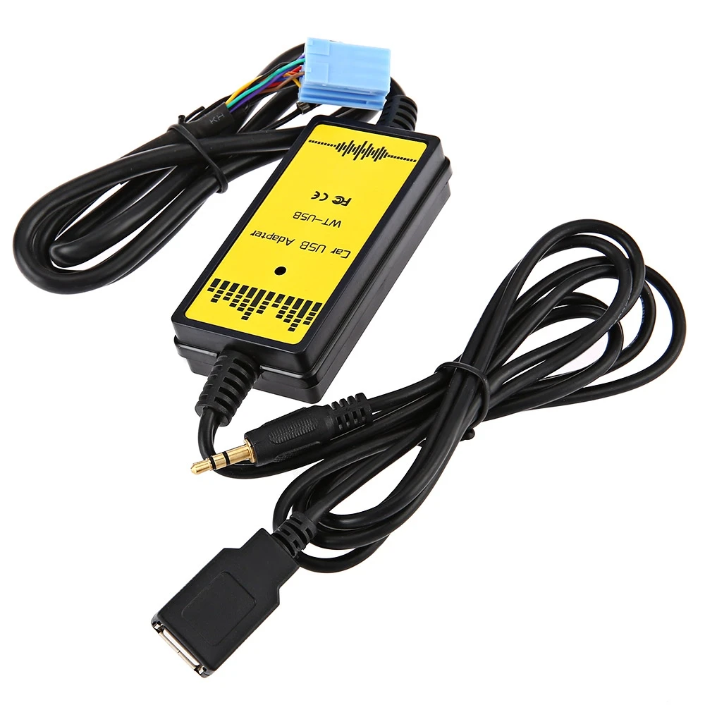 Buy Car Audio Interface MP3 USB Data Cable 8P Connect