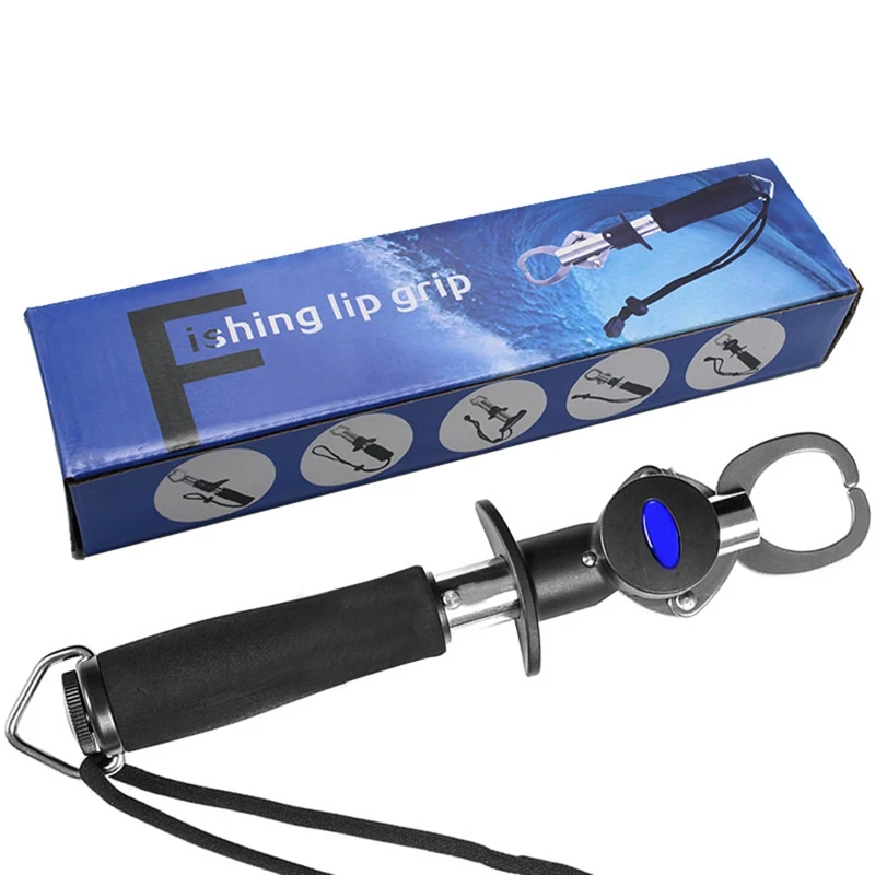 

2019 New Fishing Tools for Fish Grip Thick Portable Stainless Steel Gripper Grabber Hot Sale