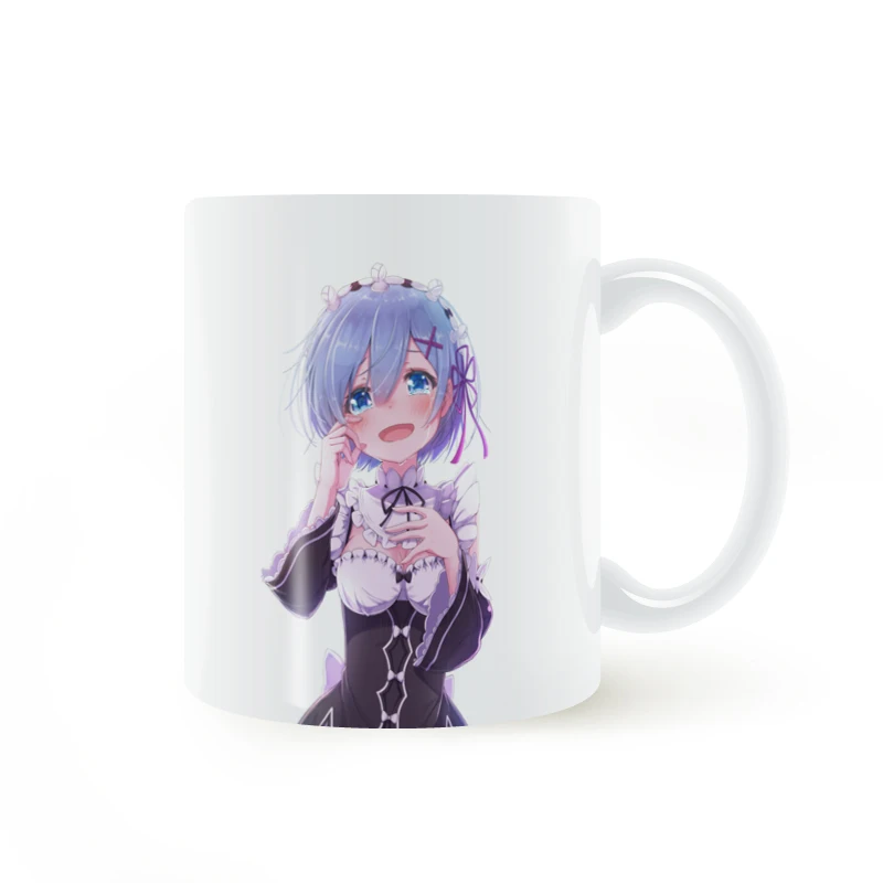 

Rem Tears Re Life in a different world from zero Mug Coffee Milk Ceramic Cup Creative DIY Gifts Home Decor Mugs 11oz T720