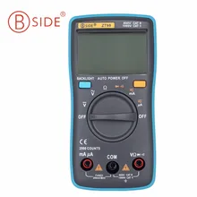 BSIDE ZT98 Digital Multimeter 2000 counts Auto Range DMM Backlight AC/DC Ammeter voltage tester Voltmeter Ohm Portable Meter