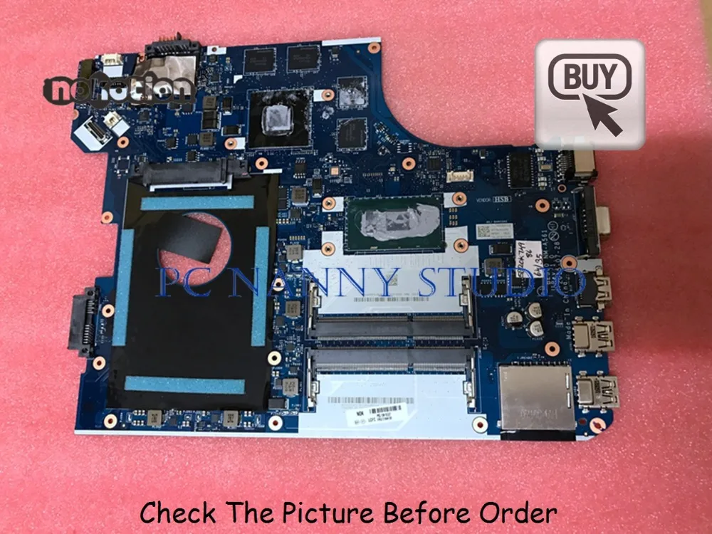 

PCNANNY NM-A561 For Lenovo ThinkPad E560 laptop motherboard I5-6200U 01AW108 notebook mainboard tested