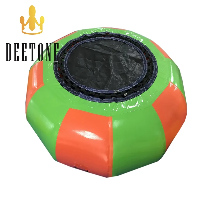 High Quality Durable 2m Dia Inflatable Water Trampoline Inflatable Floating Trampoline For Water Park With Free Air Pump Inflatable Bouncers Aliexpress